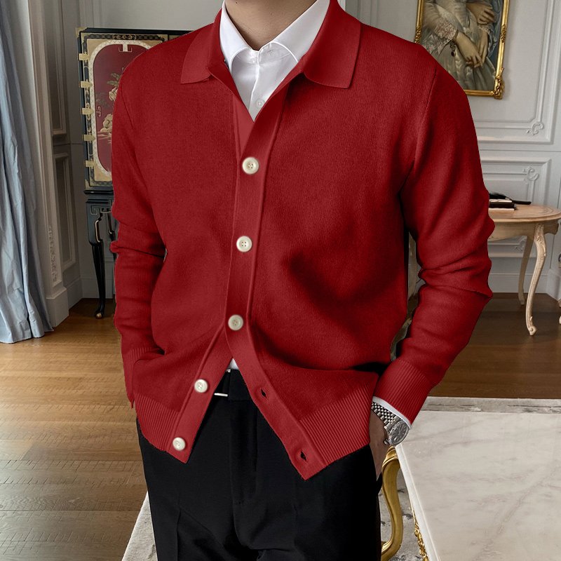 Winter Sale New Men's Pure Cashmere Sweater-Move Position