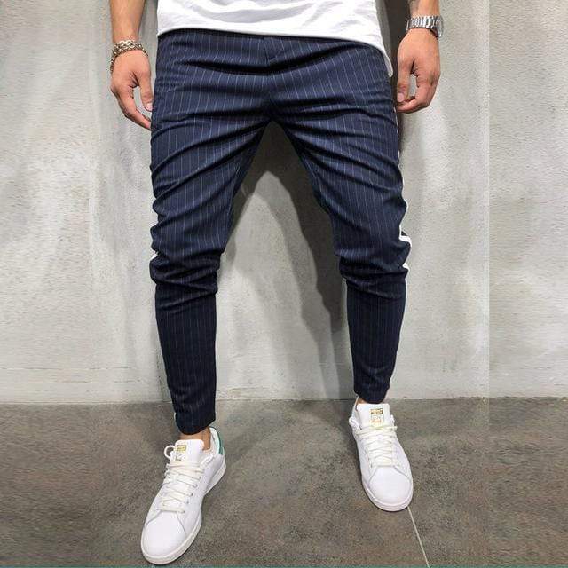 Casual Striped Pants-Move Position