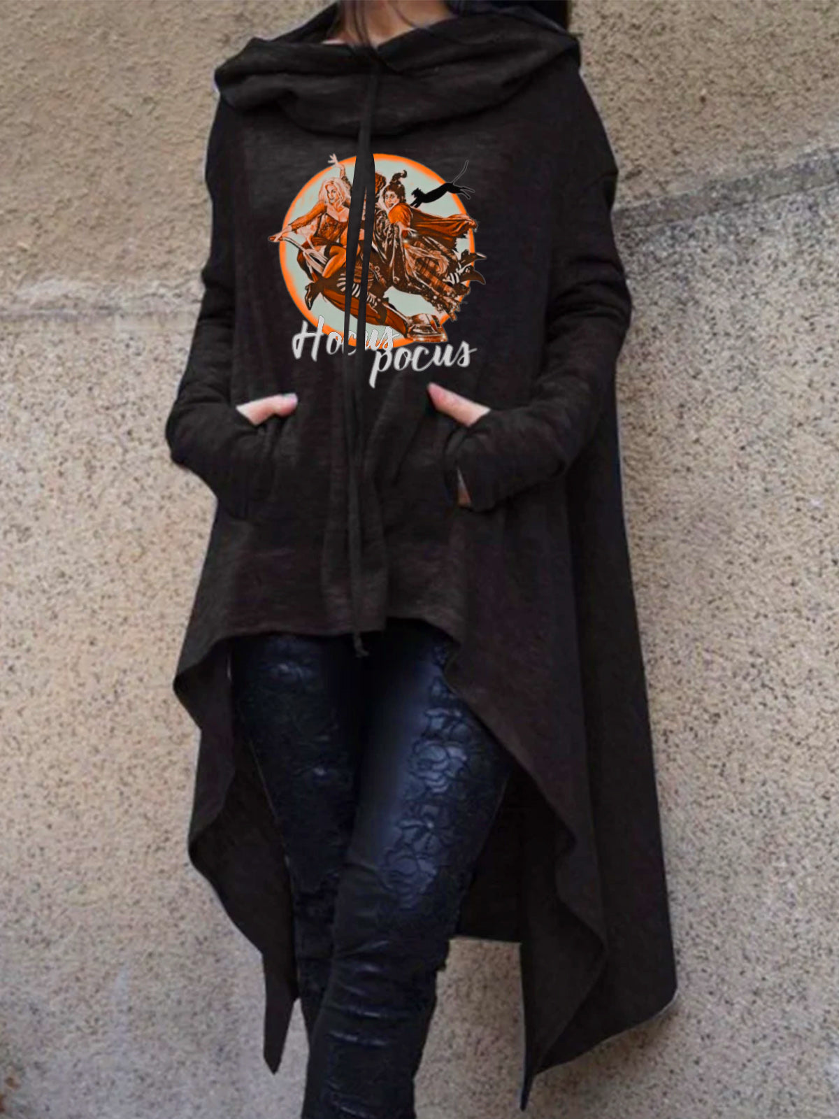 Sanderson Sisters Halloween Long Sleeve Sweatshirt-Move Position