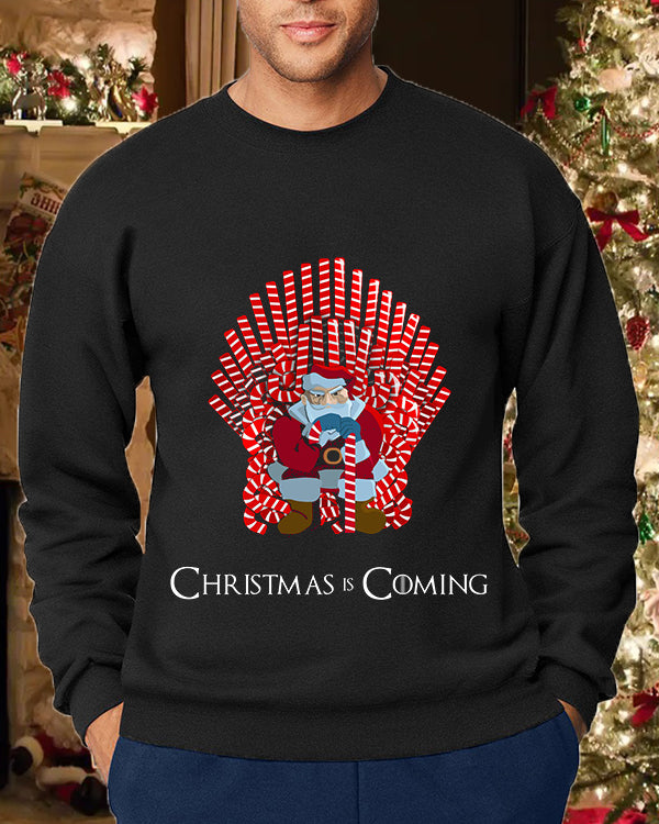 Moveposition™ Men's Christmas is Coming Sweatshirt-Move Position