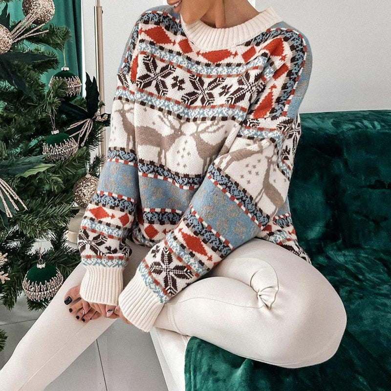 Christmas Loose Sweater