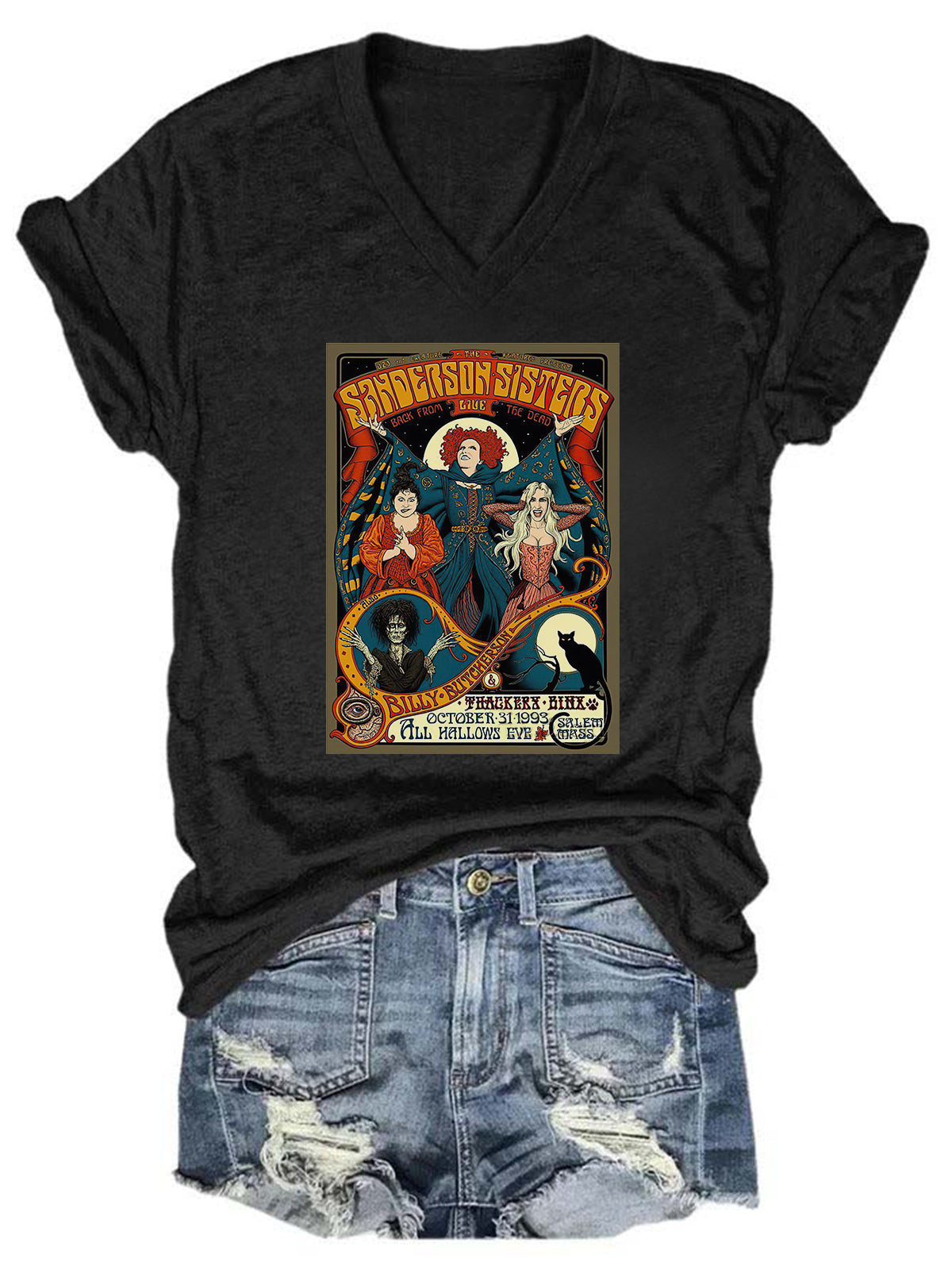 Sanderson Sisters Poster T-shirt-Move Position