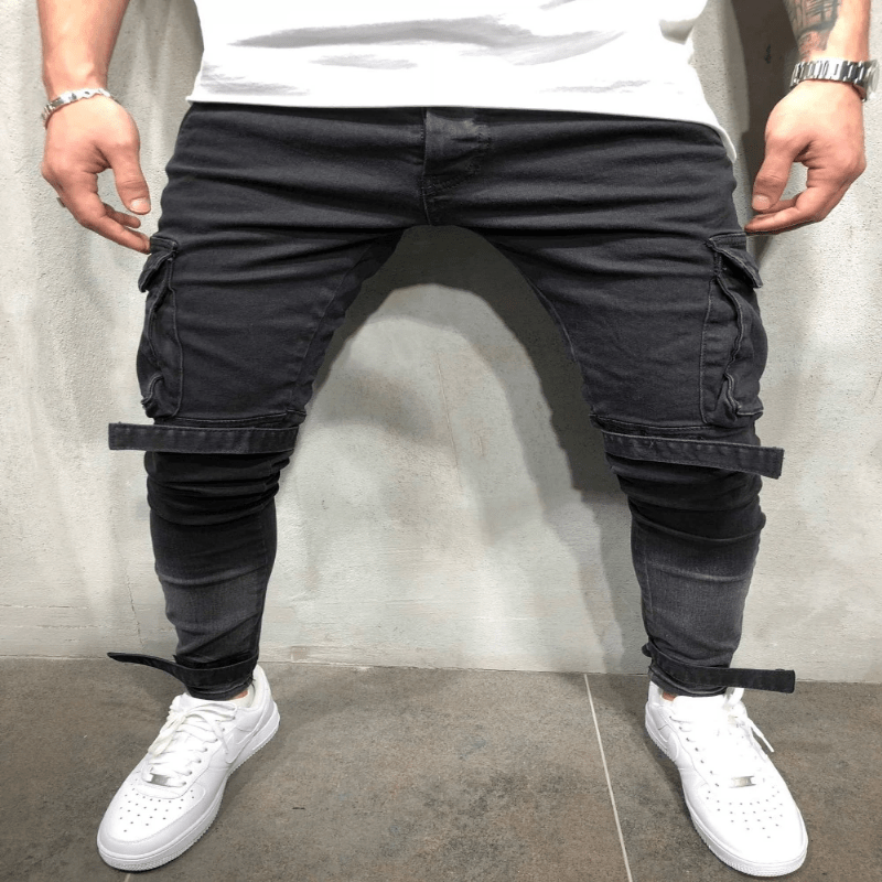 Cargo Jeans Distressed-Move Position