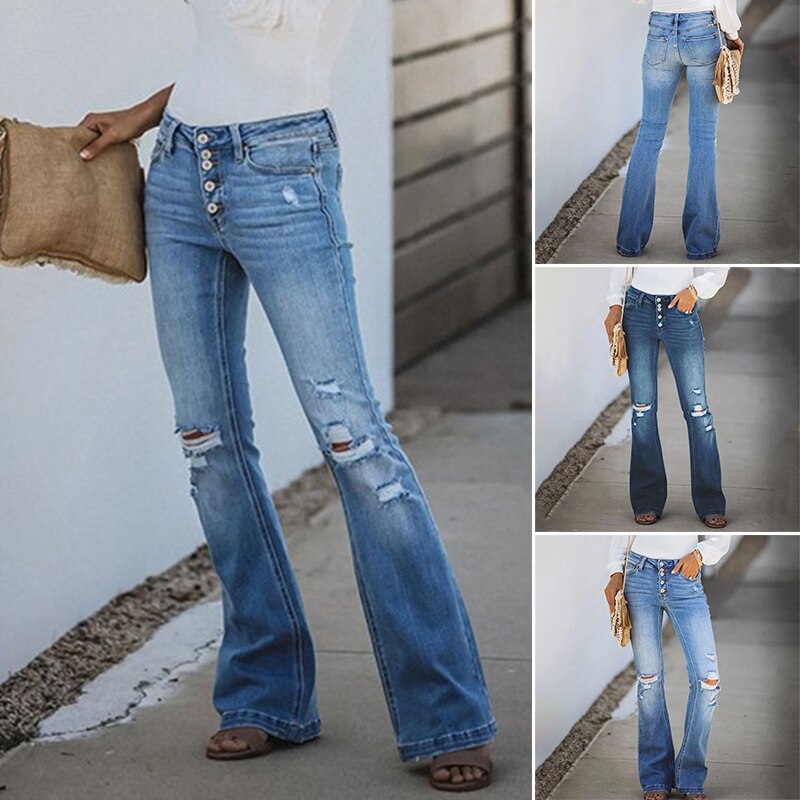 2022 Newly Women's Jeans-Move Position
