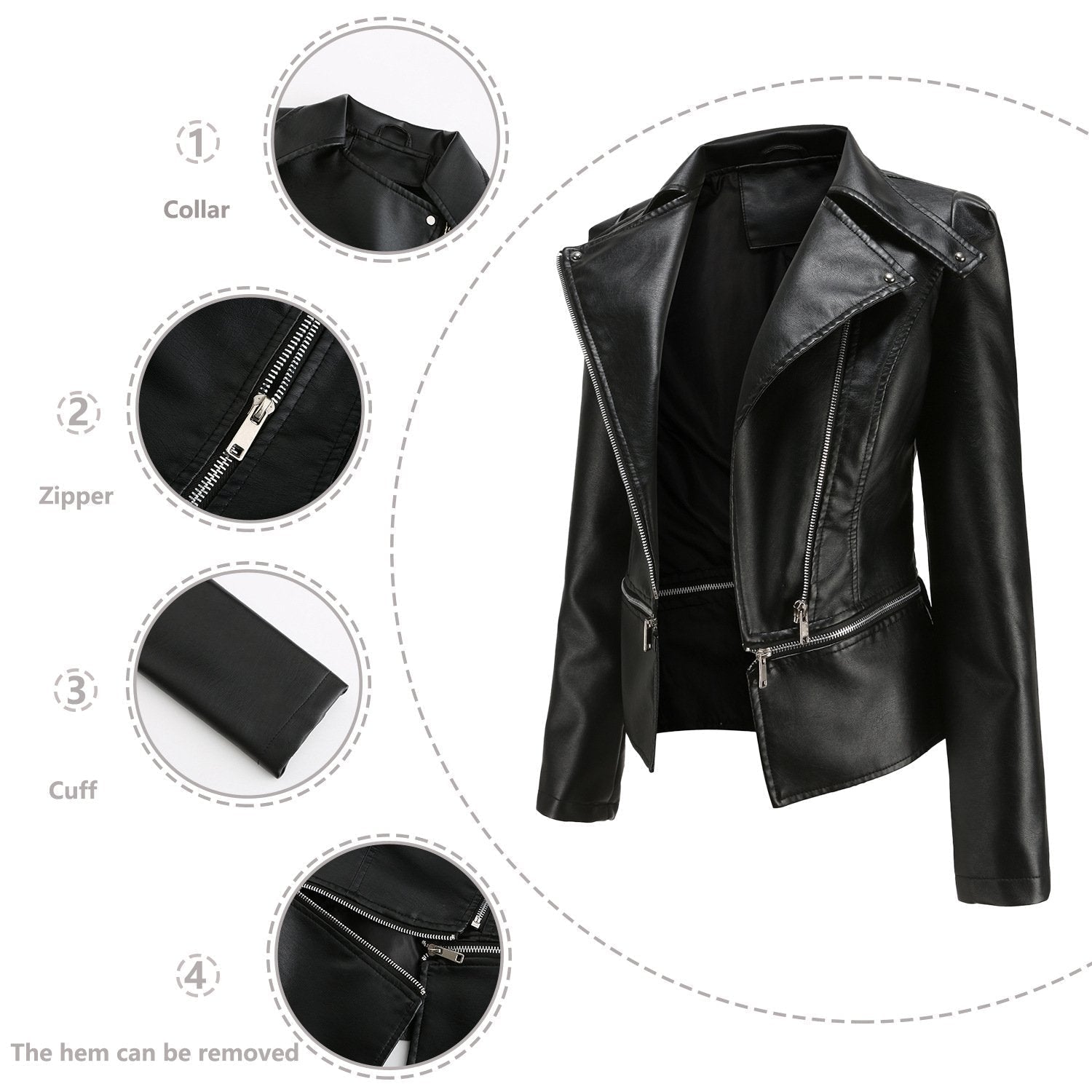 Zipper Soft Leather Jacket-colinskeirs