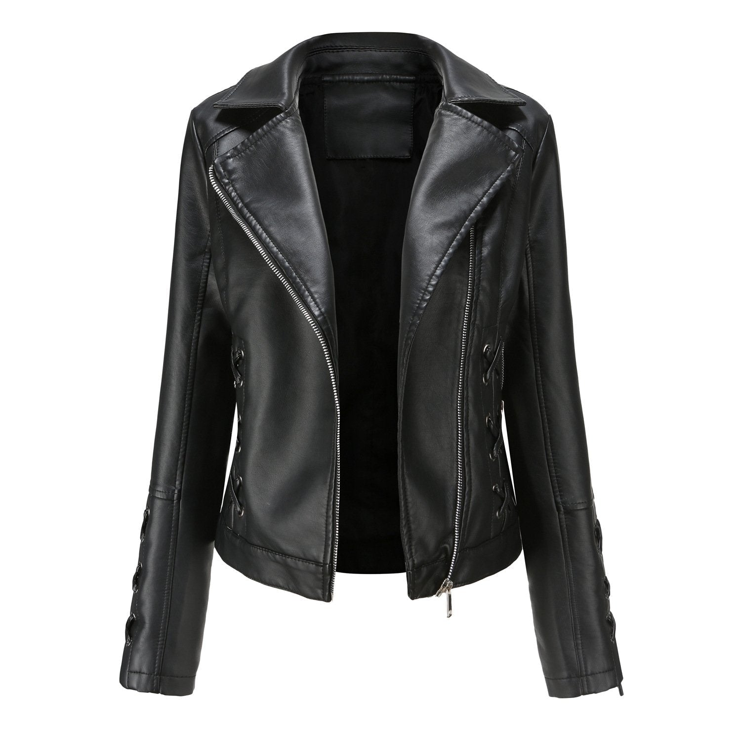 Women's Plush Leather Jacket-colinskeirs