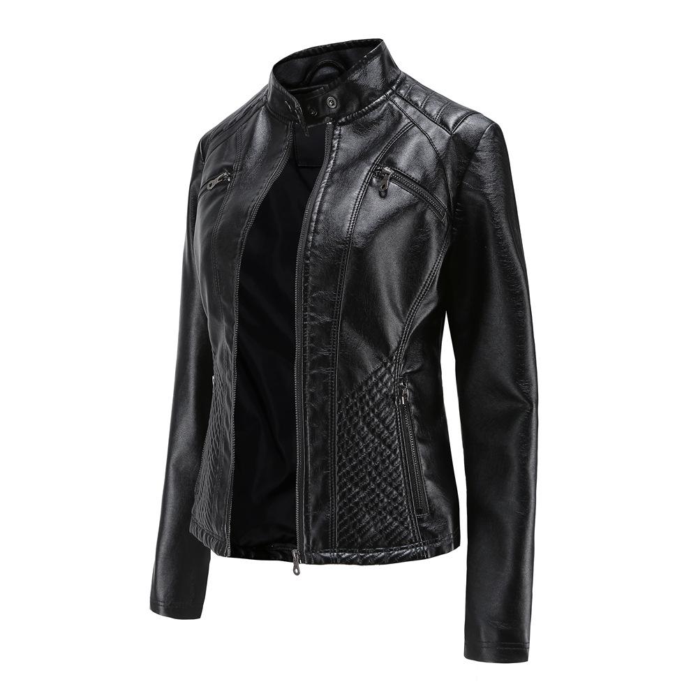 Lady Short Jacket Spring Jacket Motor Biker-colinskeirs