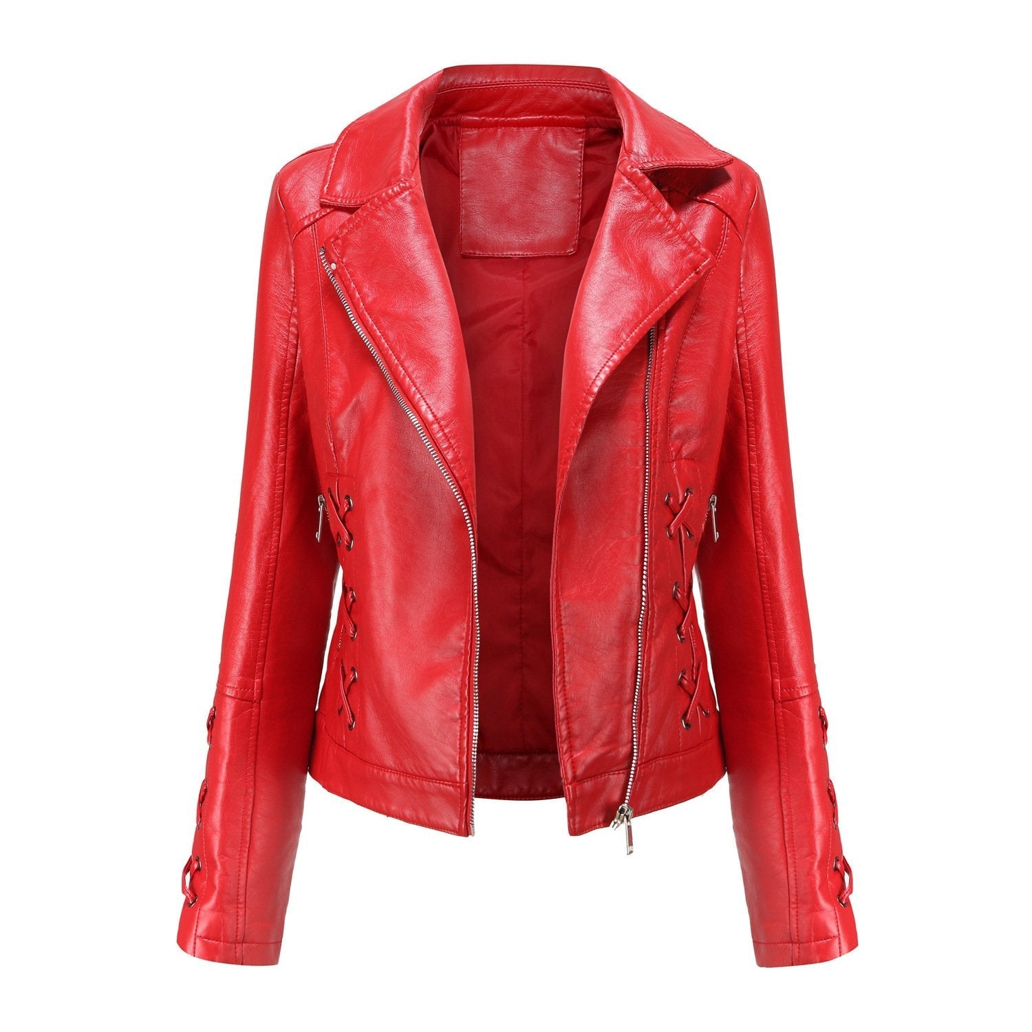 Women's Plush Leather Jacket-colinskeirs
