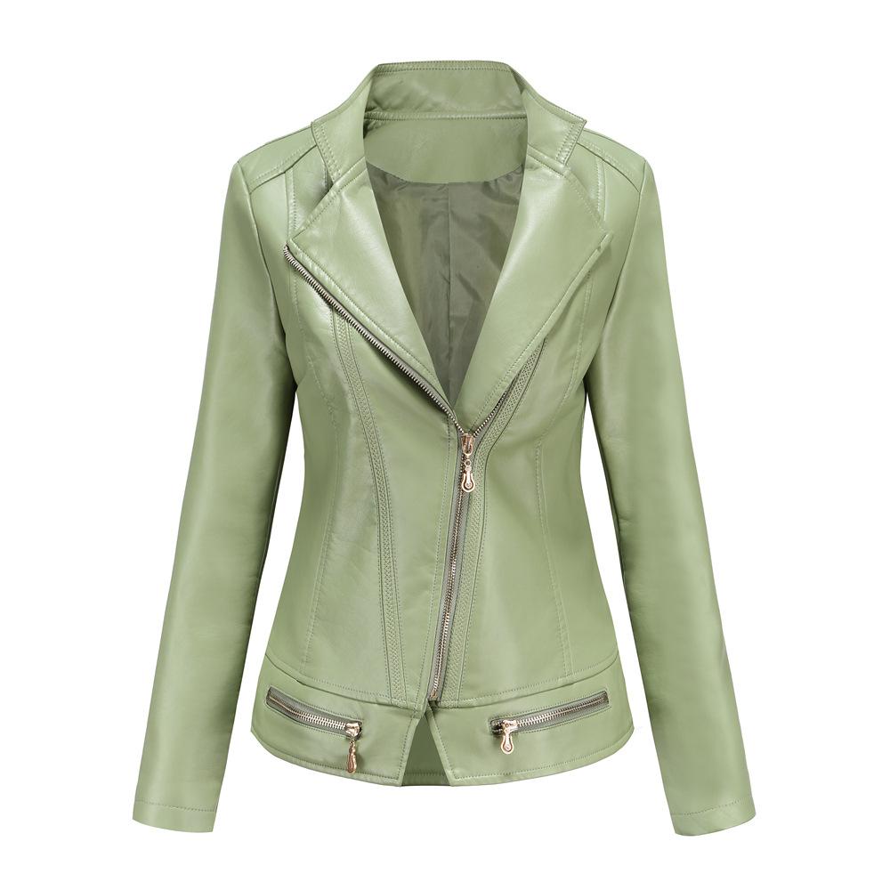 Women's Plush Leather Jacket-colinskeirs