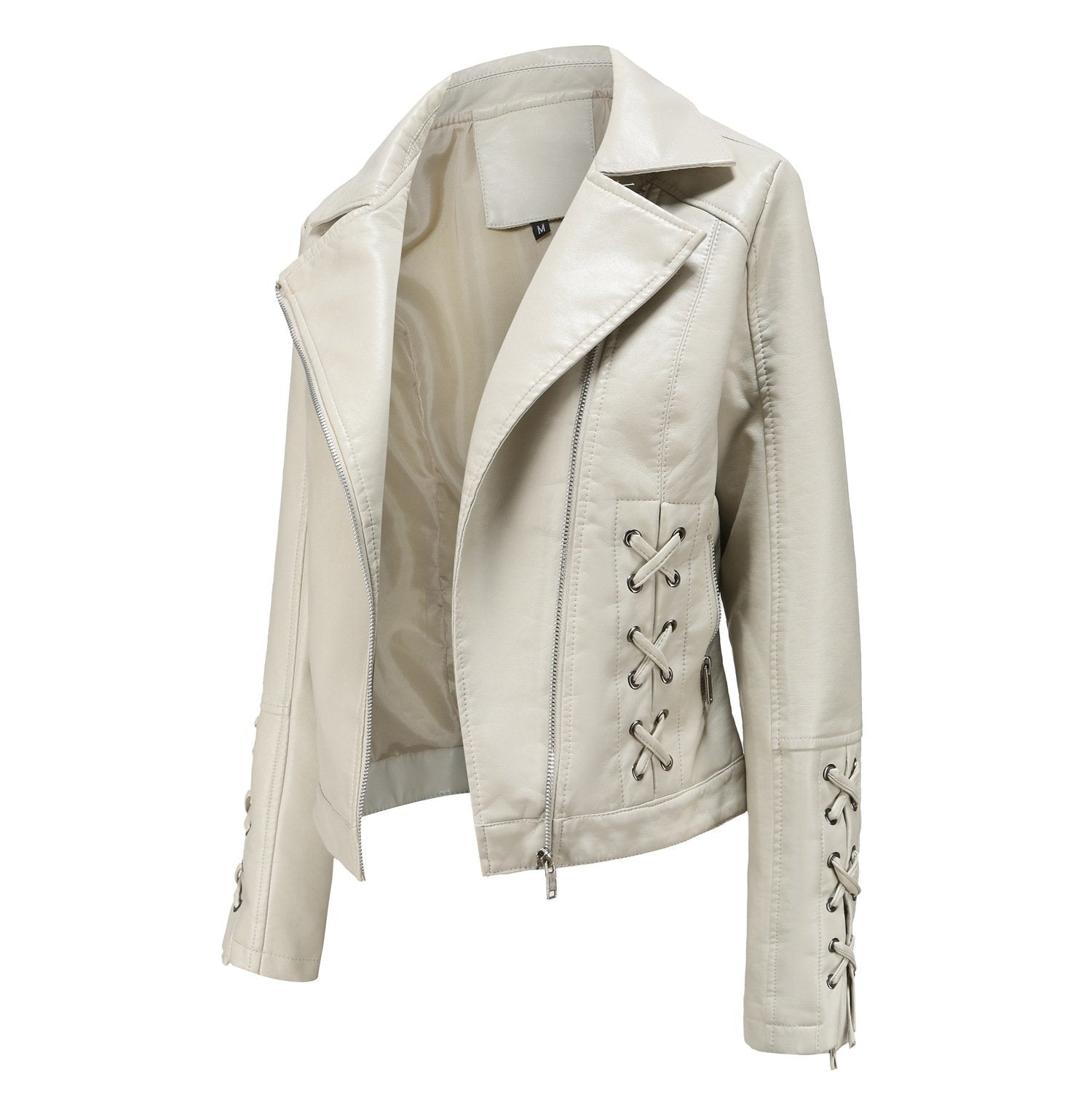 Women's Plush Leather Jacket-colinskeirs