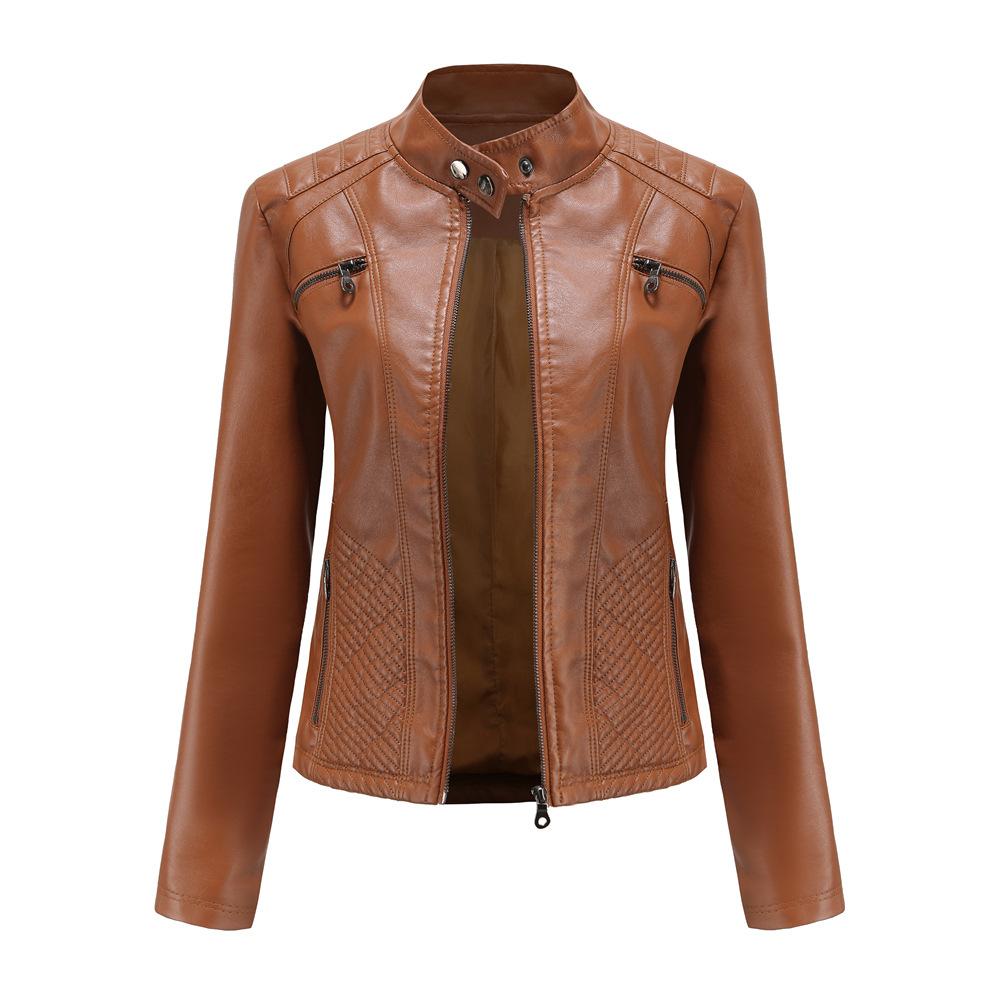Lady Short Jacket Spring Jacket Motor Biker-colinskeirs
