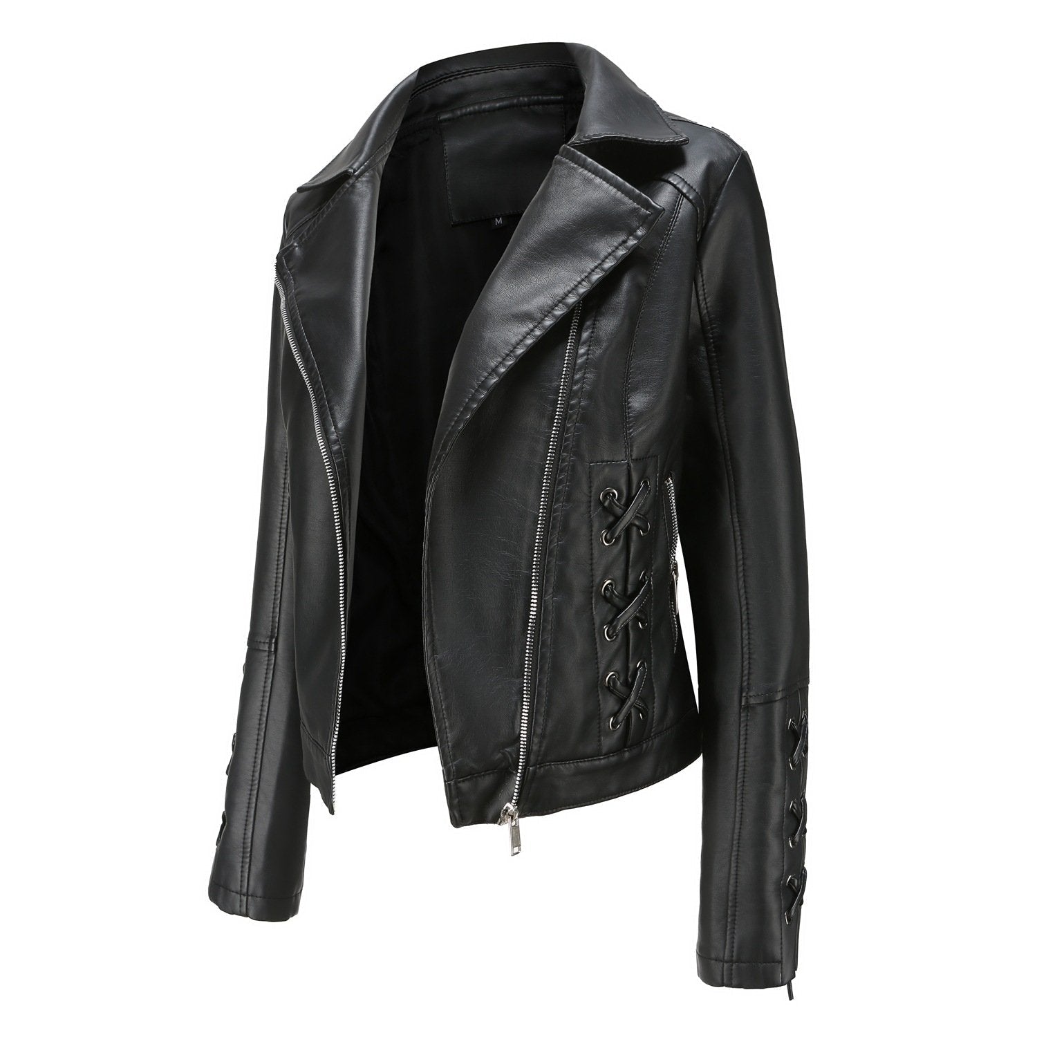 Women's Plush Leather Jacket-colinskeirs