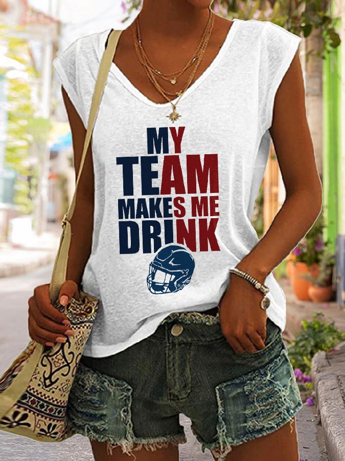 My Team Makes Me Drink Vest-colinskeirs