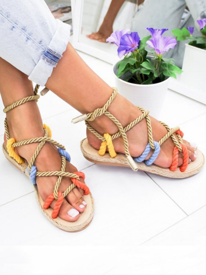 Casual Flat Sandals-colinskeirs