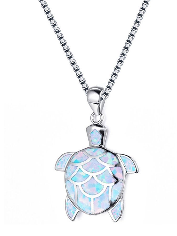 Cute Little Turtle Necklace-colinskeirs