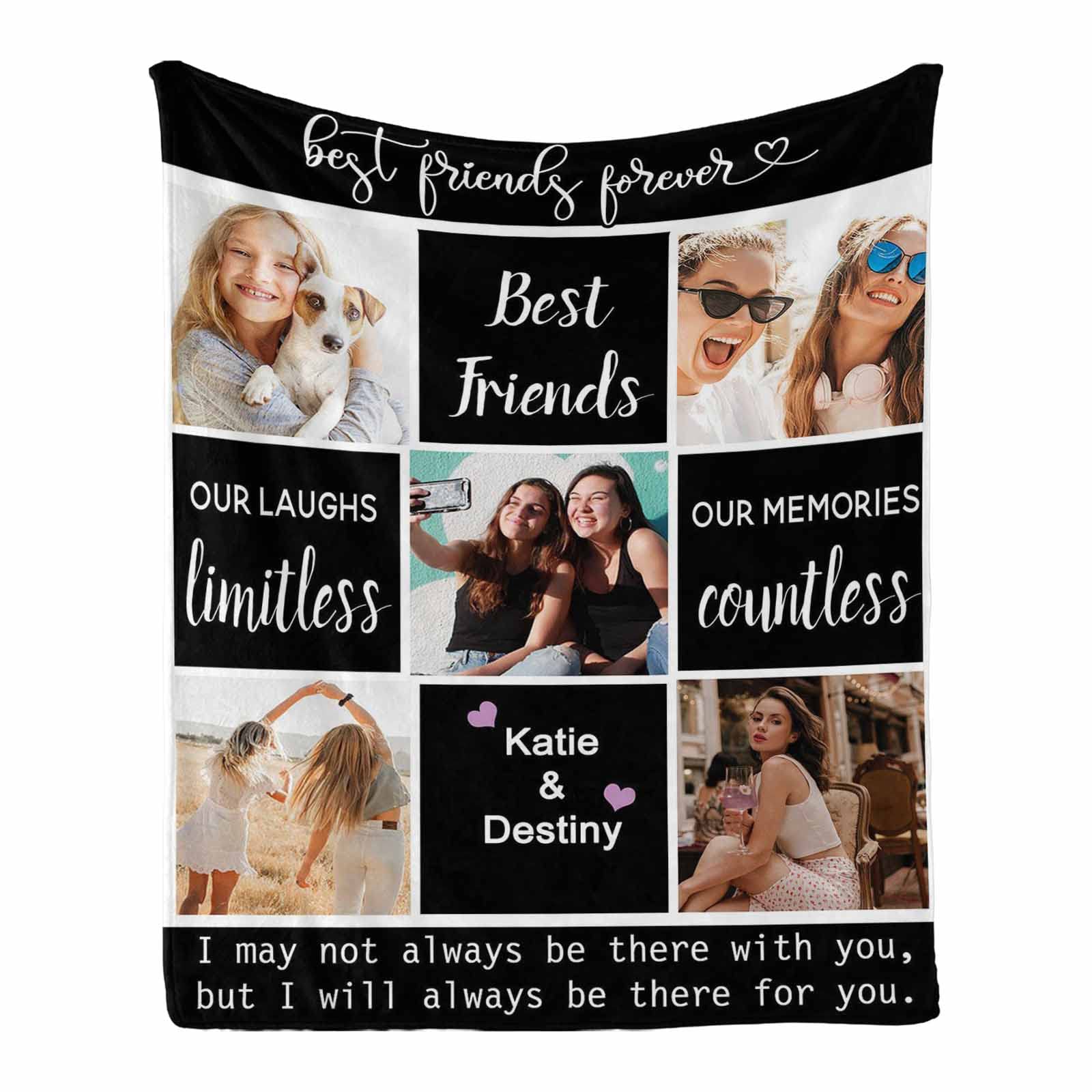Personalized Memorial Photo Blanket for Comfort & Unique | CP14