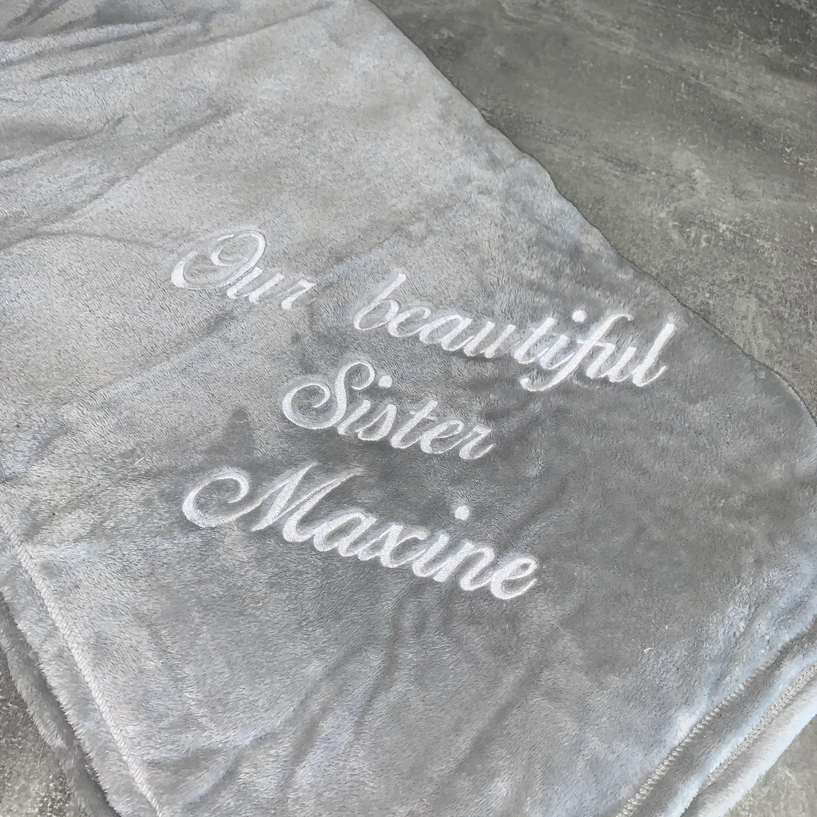 Personalized Memorial Blanket for Comfort & Unique | CP08