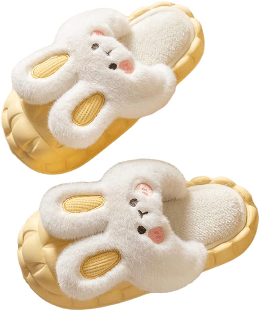  Removable Warm Plush Lining Slippers Waterproof Non-Slip Shoes