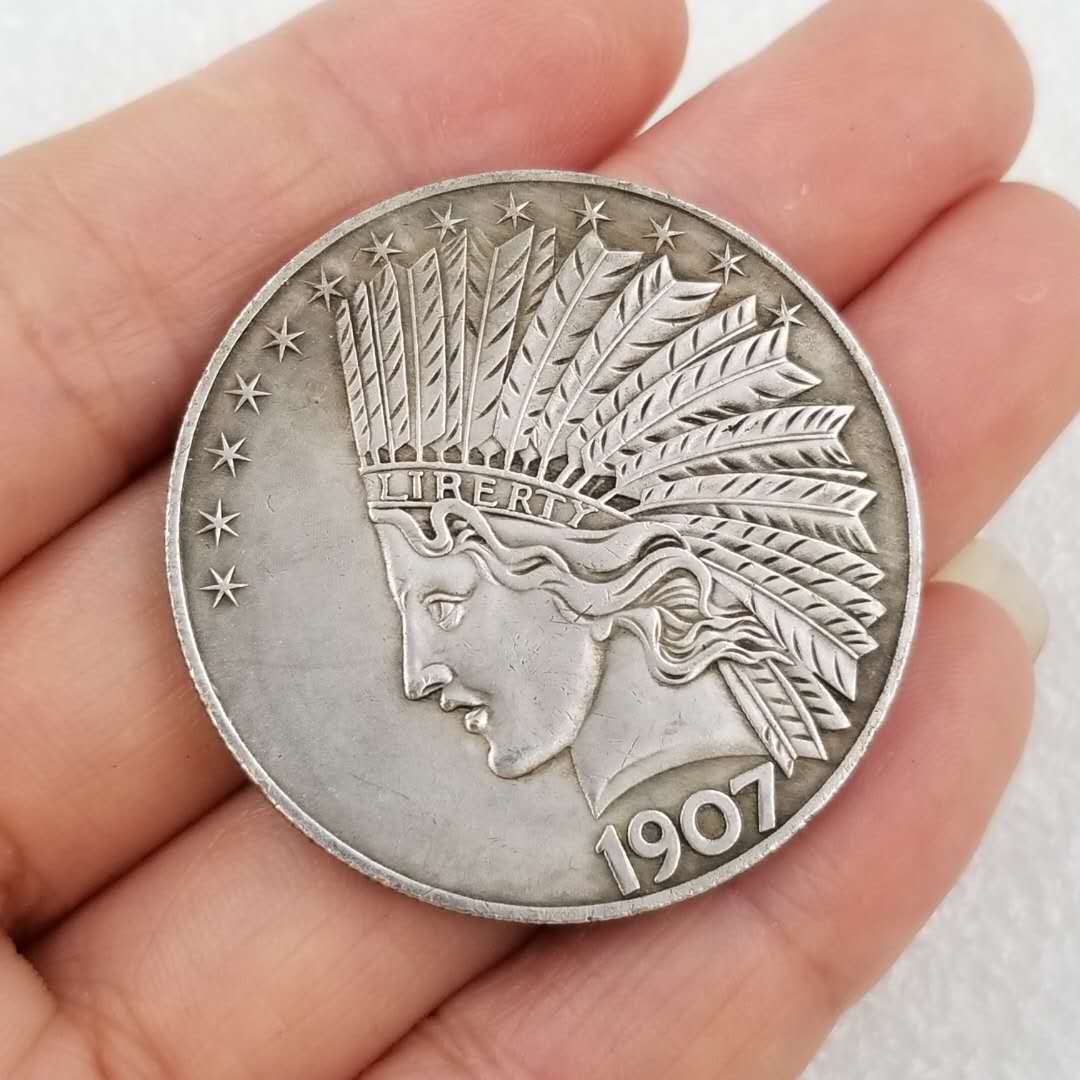 ️BUY 10 FREE SHIPPING ️--1907 Liberty Indian Head Ten-Dollars Coin