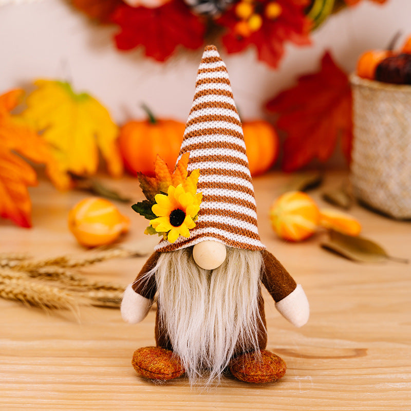 Sunflower Maple Leaf Gnome