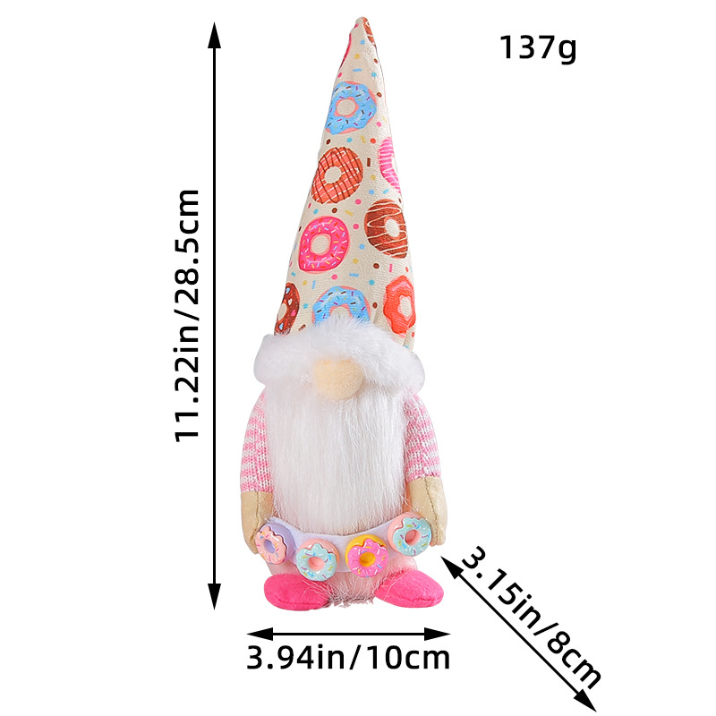 Birthday Party Gift Doughnut Gnome