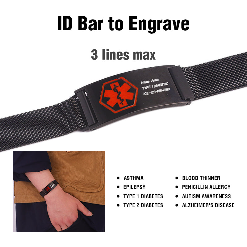 For Medical Alert Style ⅬCXXⅣ