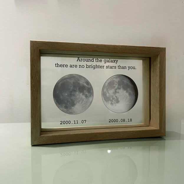 For Love Style CCXXXX ( Birth Moon Phase Photo Frame)
