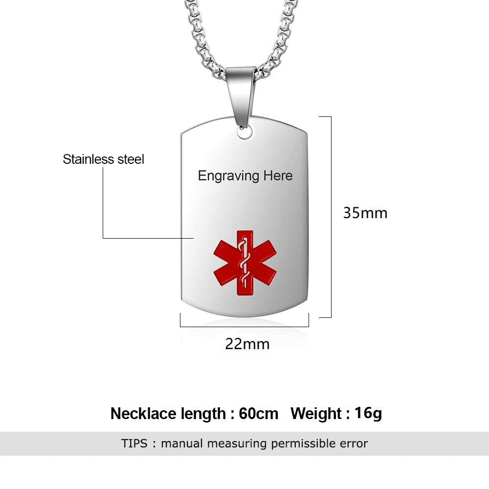 For Medical Alert Style ⅬⅢ