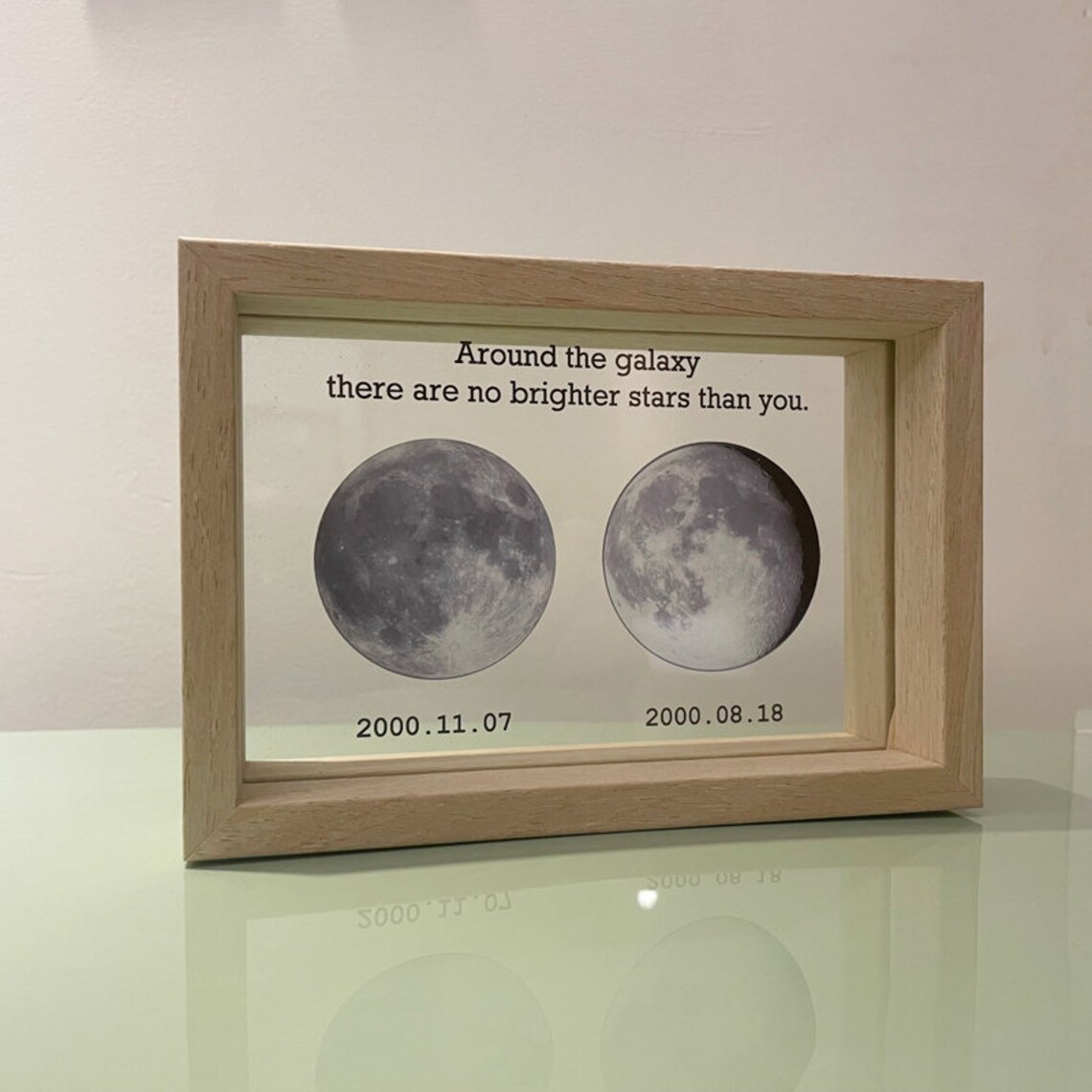 For Love Style CCXXXX ( Birth Moon Phase Photo Frame)