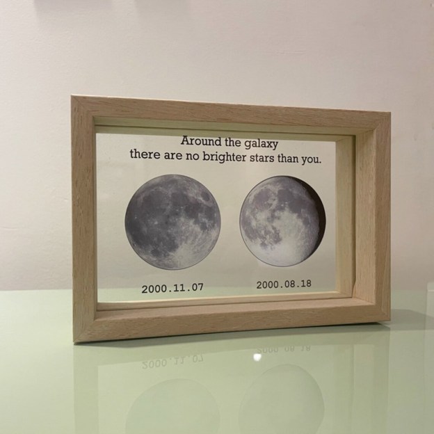 For Love Style CCXXXX ( Birth Moon Phase Photo Frame)