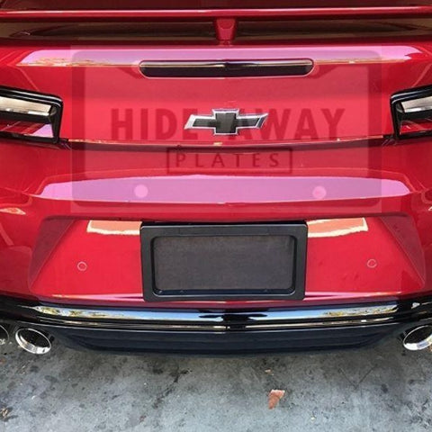 Hide-Away License Plate Shutter