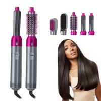 Hot Sale 5 in 1 Hot Air Comb Hair Dryer