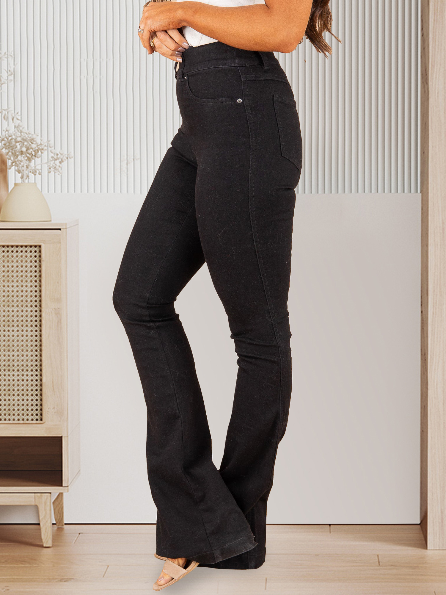 No-Button Stretch Jeans (Buy 2 Free Shipping)