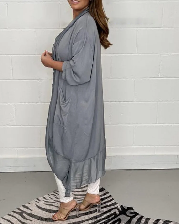 💖Early Mother's Day Sale - 48% OFF🎁 Silky Loose V-neck Top (Buy 2 Free Shipping)