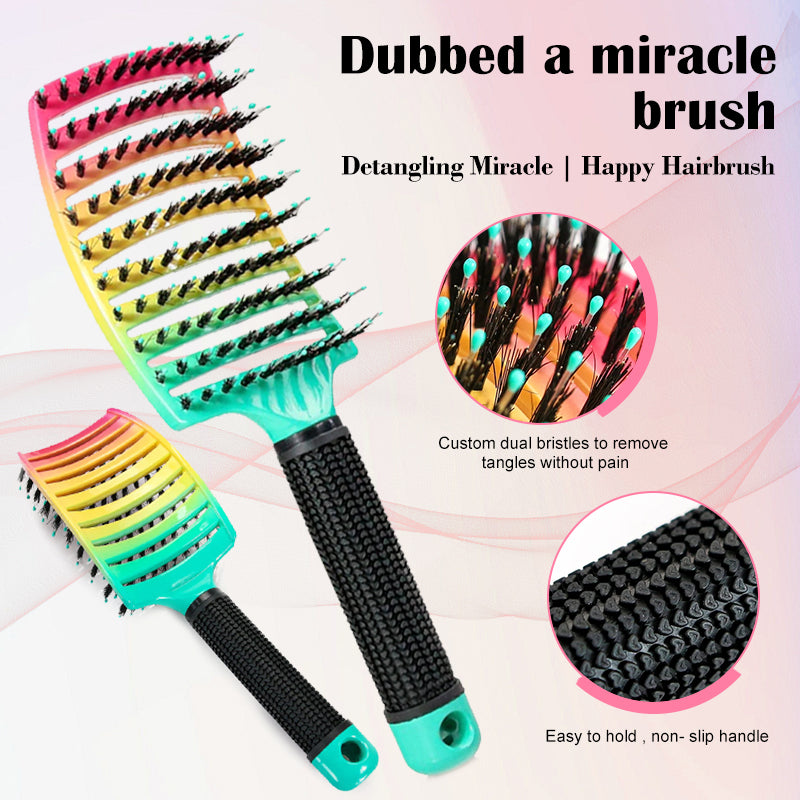Detangling Miracle | Happy Hairbrush