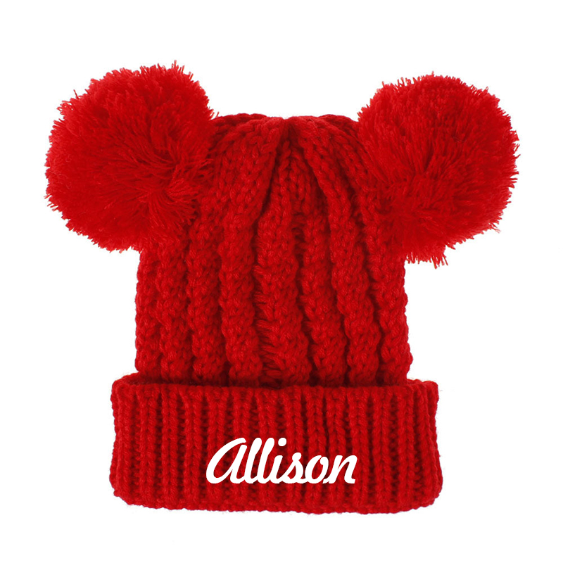 Personalized Embroidery Pom Pom Hat for Comfort & Unique | INKid17