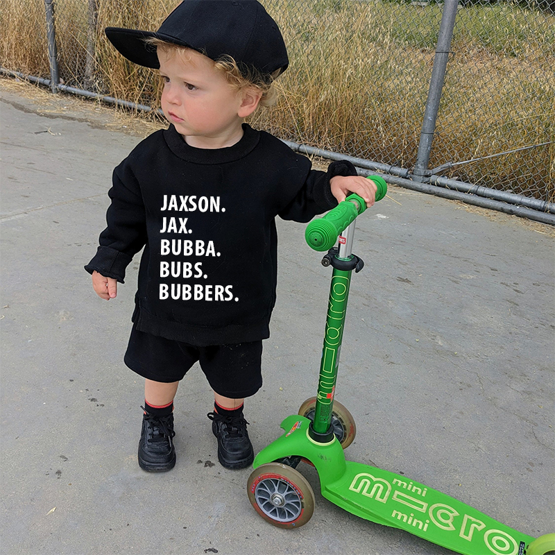 Personalized Kid Cozy Soft Crewneck Sweatshirt | inSweatshirt02