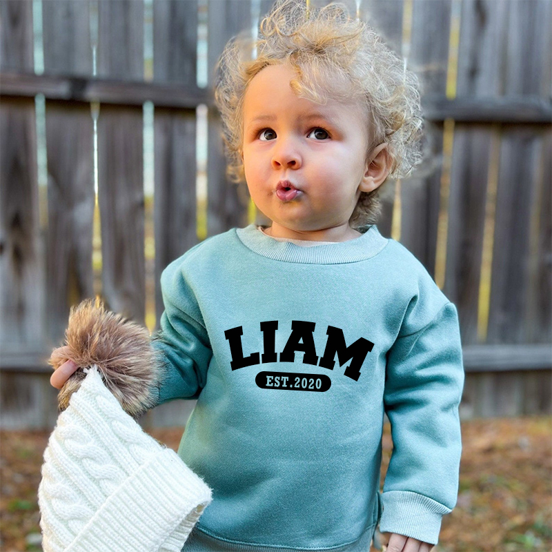 Personalized Kid Cozy Soft Crewneck Sweatshirt | inSweatshirt10