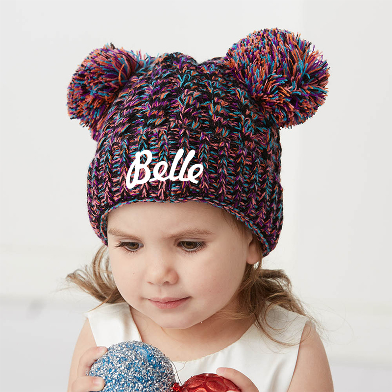 Personalized Embroidery Pom Pom Hat for Comfort & Unique | INKid17