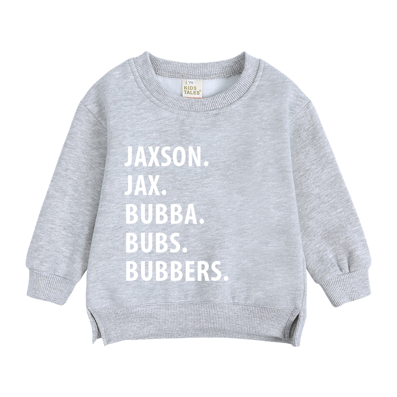 Personalized Kid Cozy Soft Crewneck Sweatshirt | inSweatshirt02