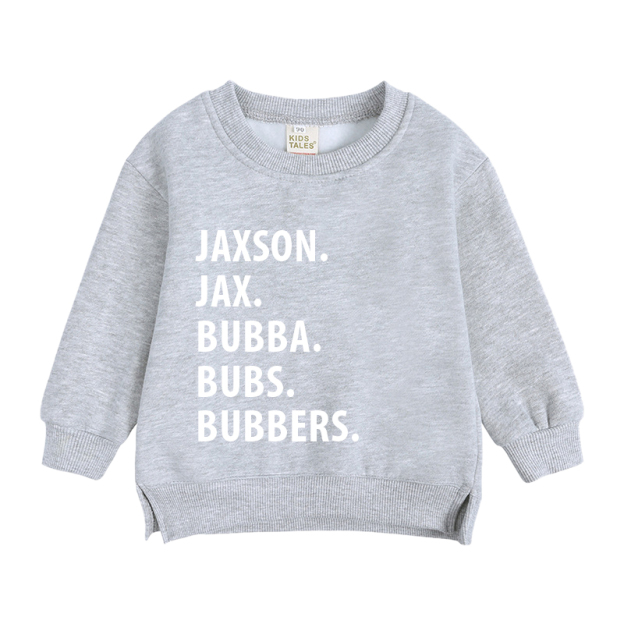 Personalized Kid Cozy Soft Crewneck Sweatshirt | inSweatshirt02