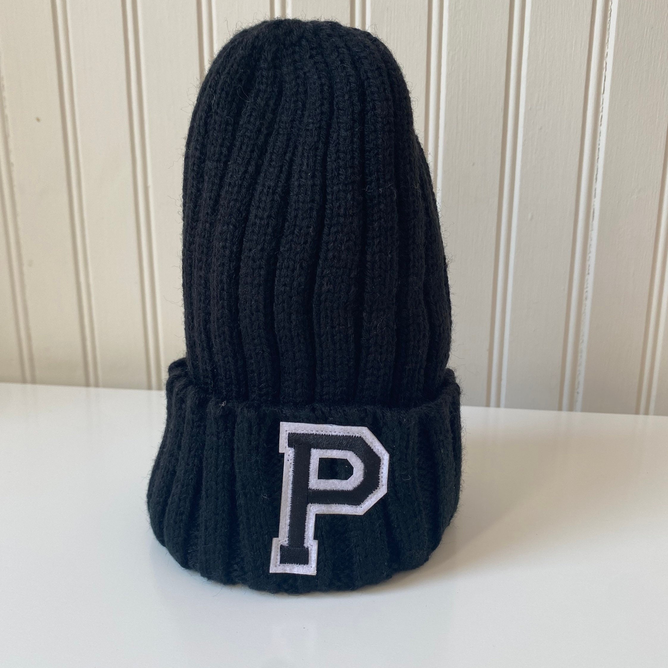 Personalized Patch Leatter Kid Beanie Hat | INKid19
