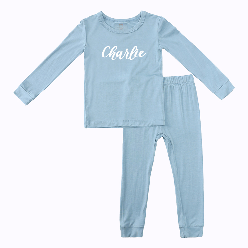 Personalized Cozy Soft Kids Pajama Set | inSet02