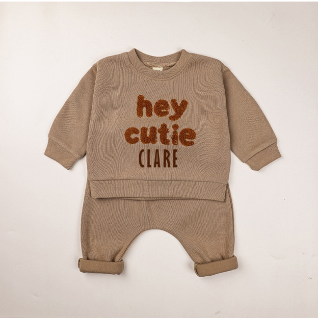 Personalized Kids Cozy Soft Jogger Set | inSet16