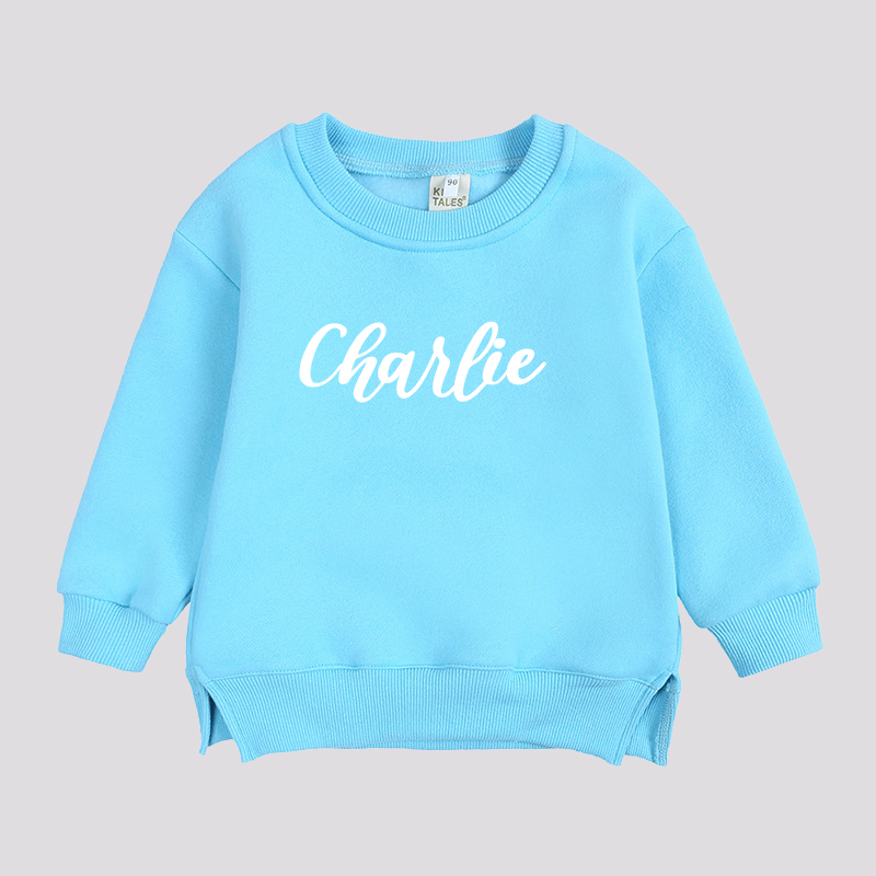 Personalized Kid Cozy Soft Crewneck Sweatshirt | inSweatshirt01