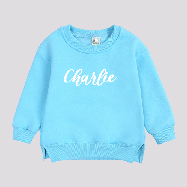 Personalized Kid Cozy Soft Crewneck Sweatshirt | inSweatshirt01