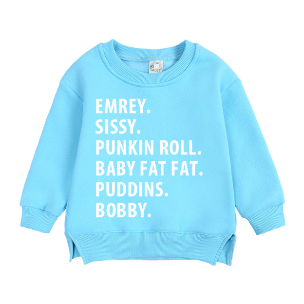 Personalized Kid Cozy Soft Crewneck Sweatshirt | inSweatshirt02