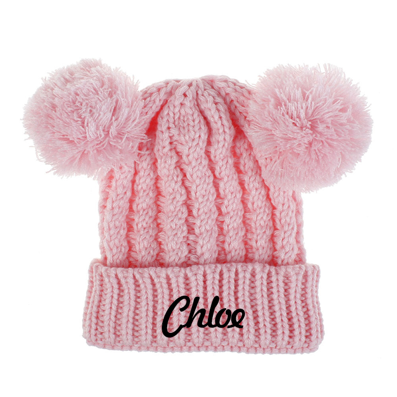 Personalized Embroidery Pom Pom Hat for Comfort & Unique | INKid17