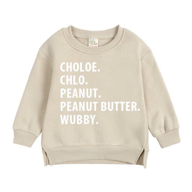 Personalized Kid Cozy Soft Crewneck Sweatshirt | inSweatshirt02