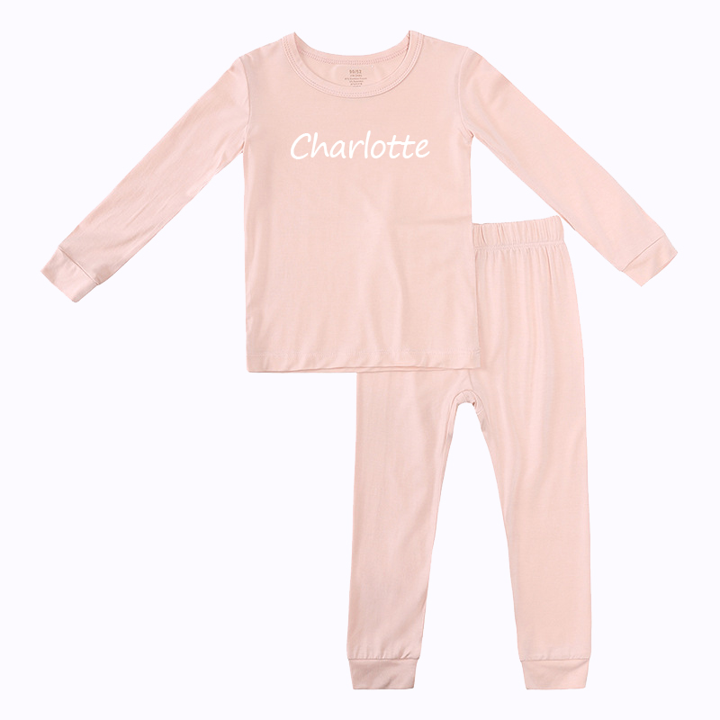 Personalized Cozy Soft Kids Pajama Set | inSet02